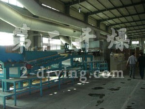 蓄電池隔板紙噴射帶式干燥機